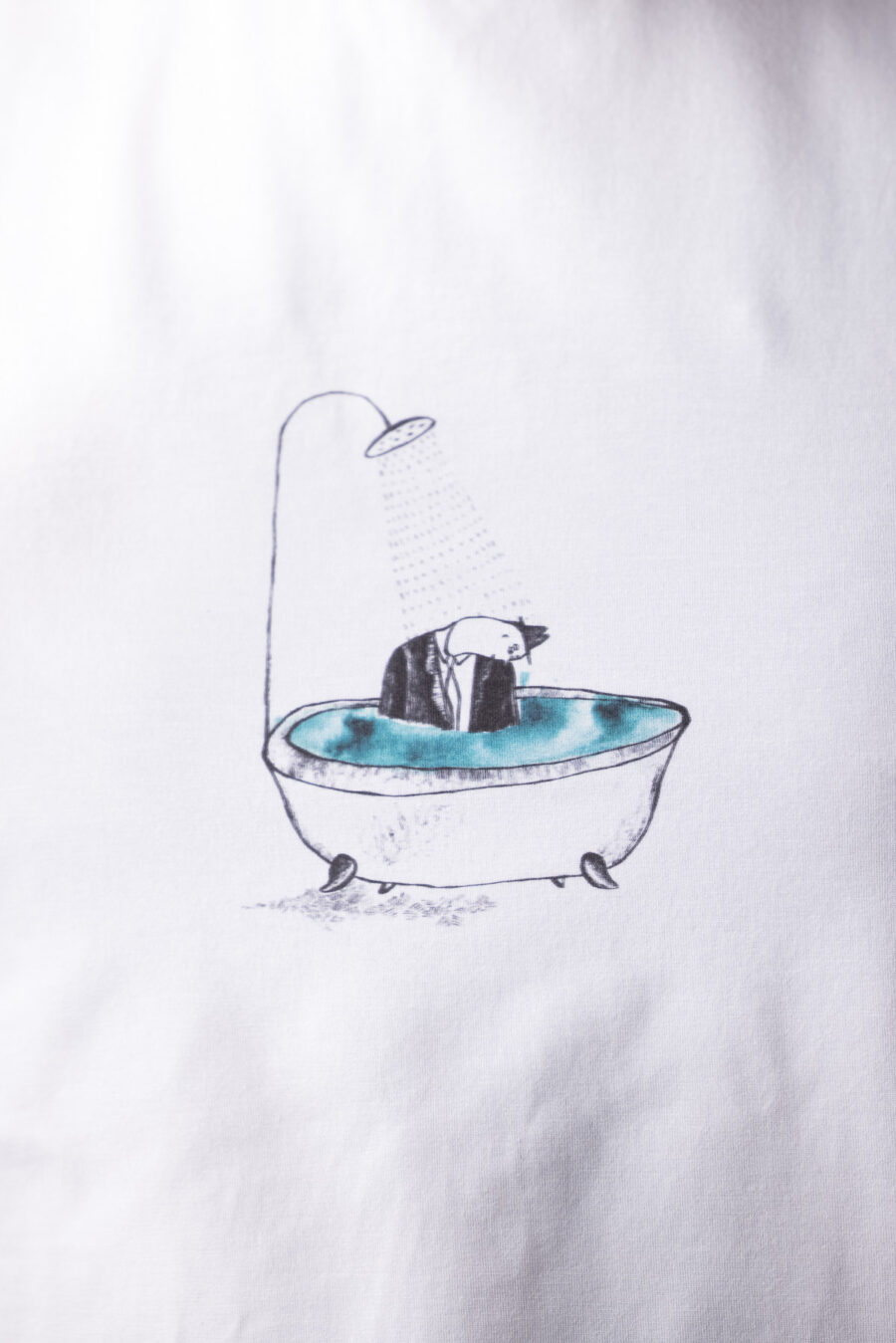 "The Tub" Men's Tencel T-shirt - Image 4